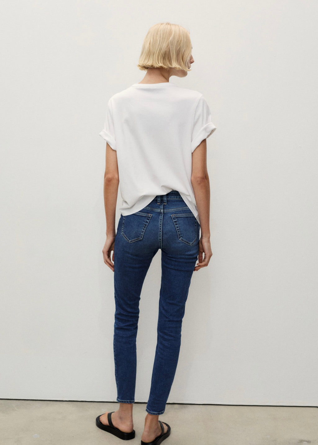 Jean Skinny Taille Normale - Dark Blue
