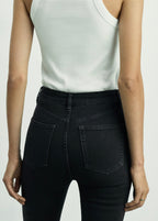 Jean Skinny Taille Haute