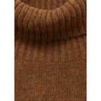 Jersey de cuello alto - Chocolate