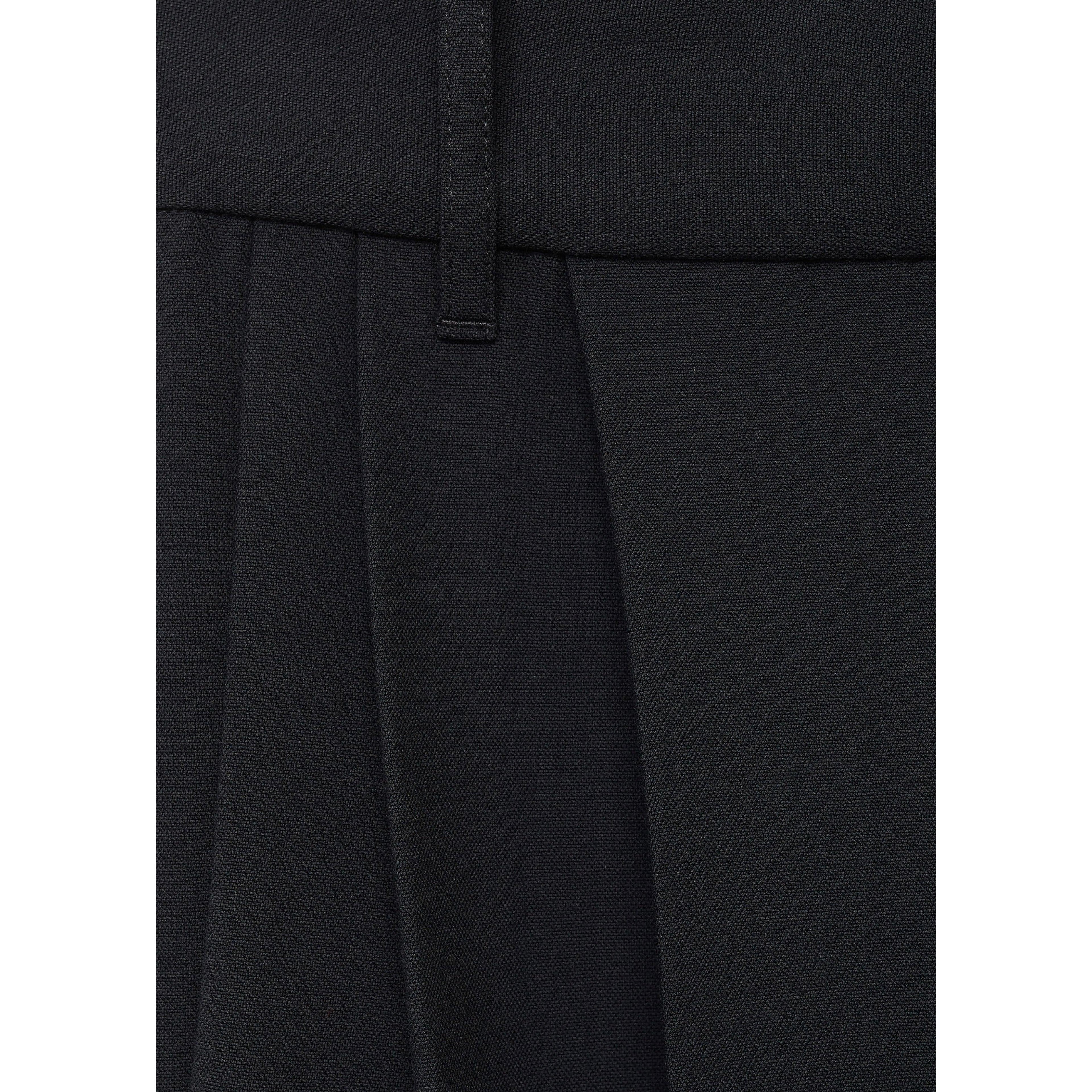 Pantalon Droit Pinces - Black