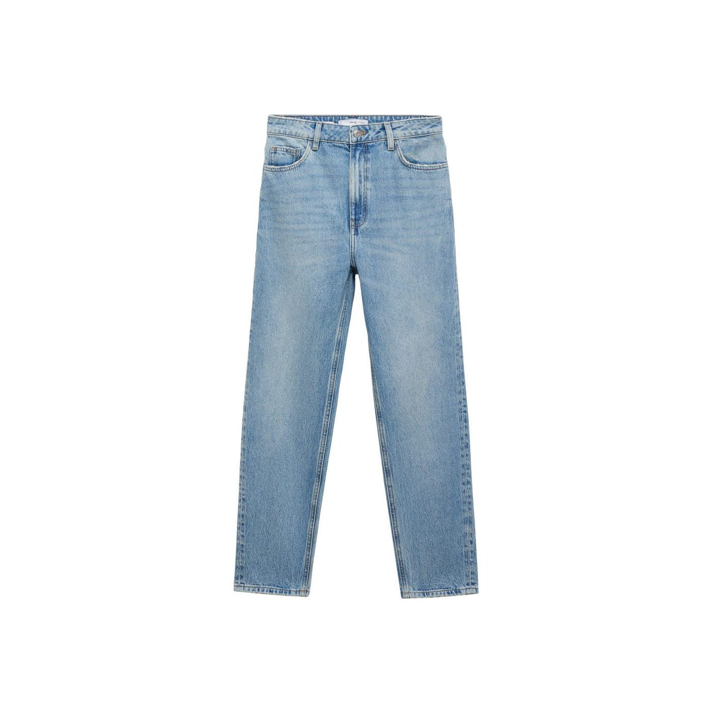 Mom Jeans - Medium Blue