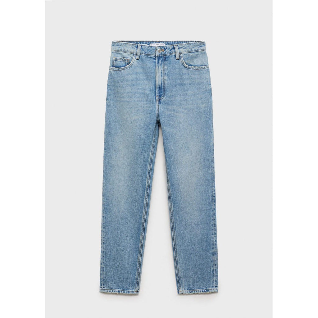 Mom Jeans - Medium Blue