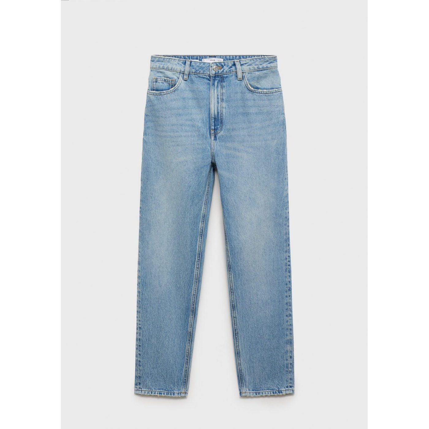 Mom Jeans - Medium Blue