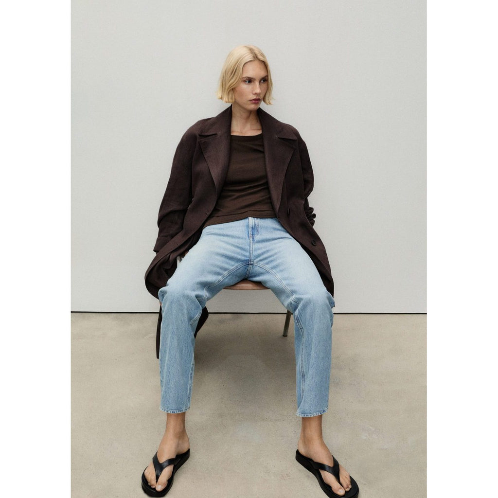 Mom Jeans - Medium Blue