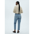 Mom Jeans - Medium Blue