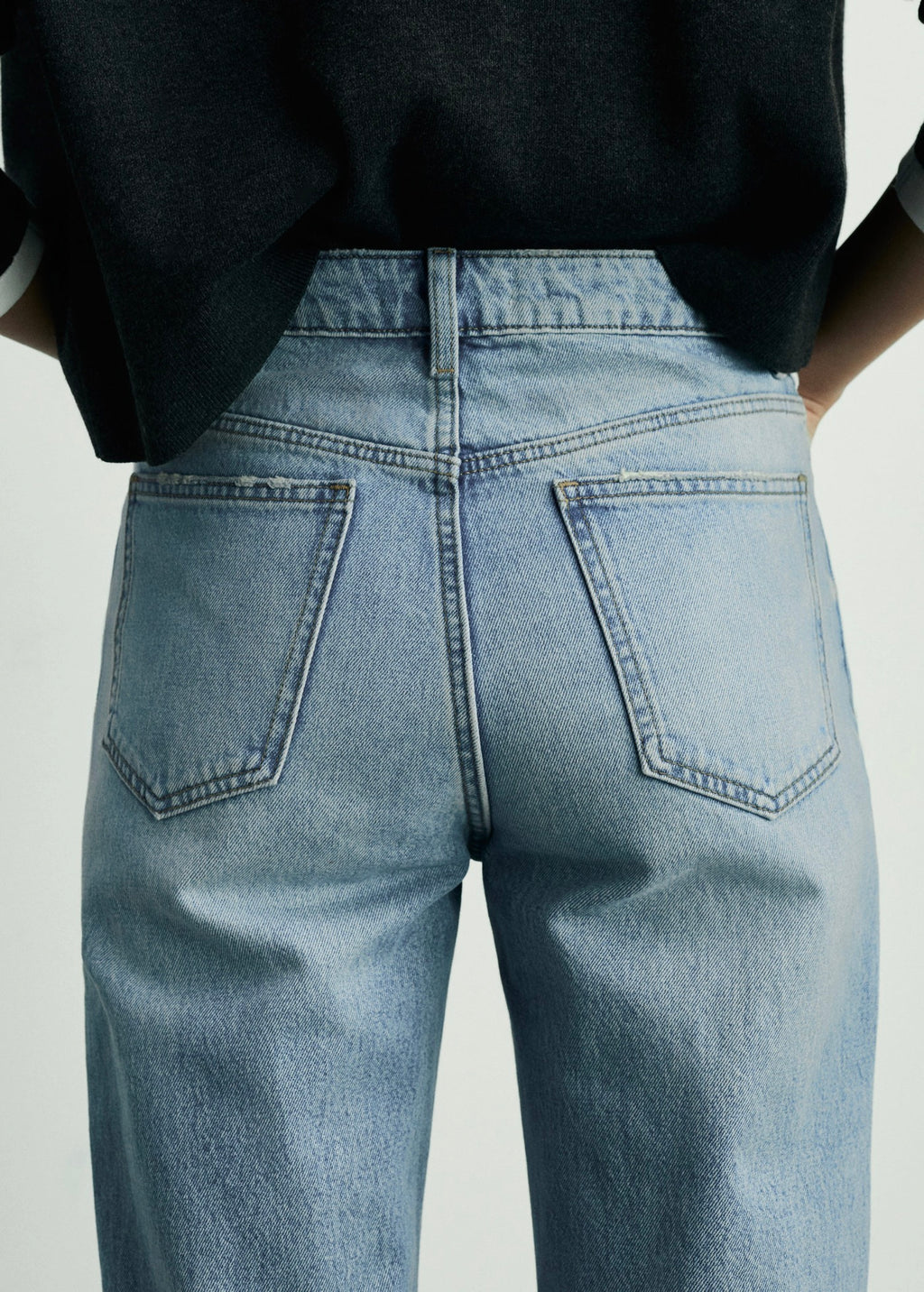 Jean Mom2000 Mom Taille Haute - Medium Blue