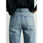 Mom Jeans - Medium Blue