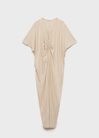 Robe Lurex Col Froncé