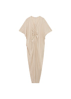 Robe Lurex Col Froncé