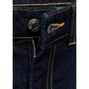 Jean Droit Taille Haute Rinse Wash - Open Blue