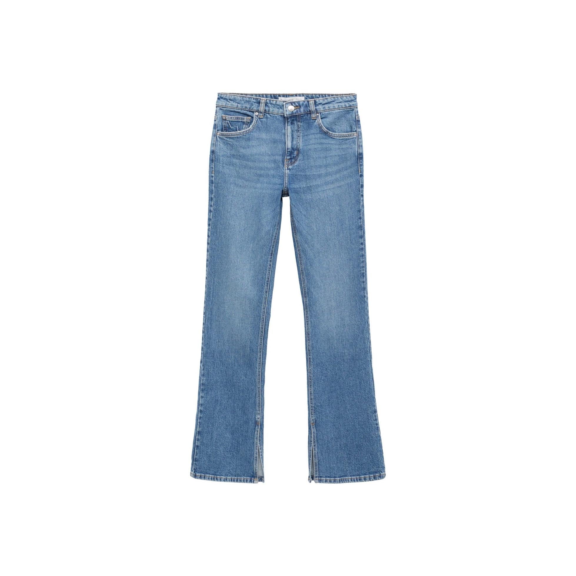 Jean Droit Taille Normale Ouvertures - Medium Blue