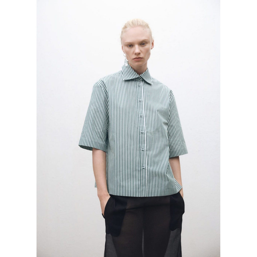 Serena Shirt - Forest Green