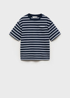 T-Shirt Trip Bleu Marine - Garçon