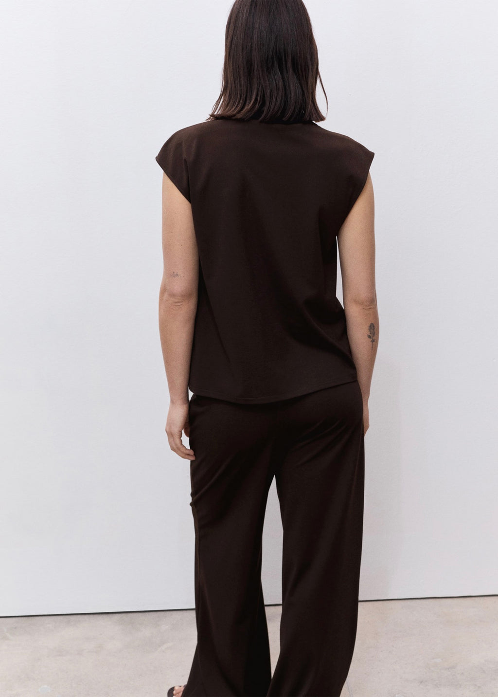 T-Shirt De Grossesse À Col Drapé