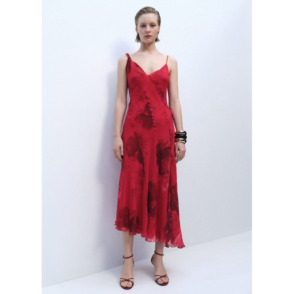 Robe Asymétrique Florale