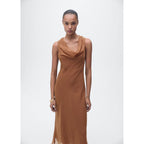 Cleo Dress - Brown