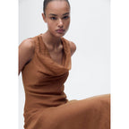 Cleo Dress - Brown