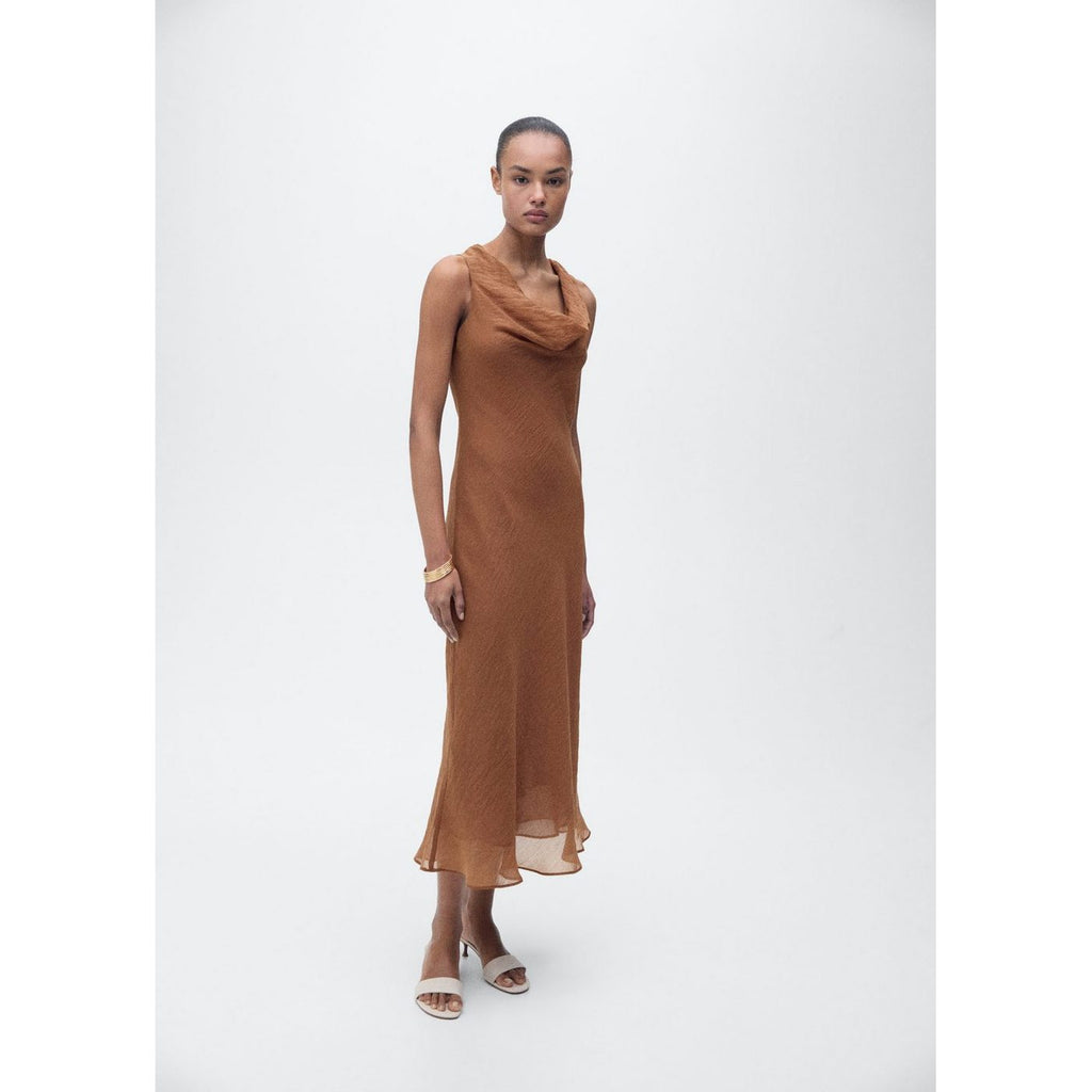 Cleo Dress - Brown