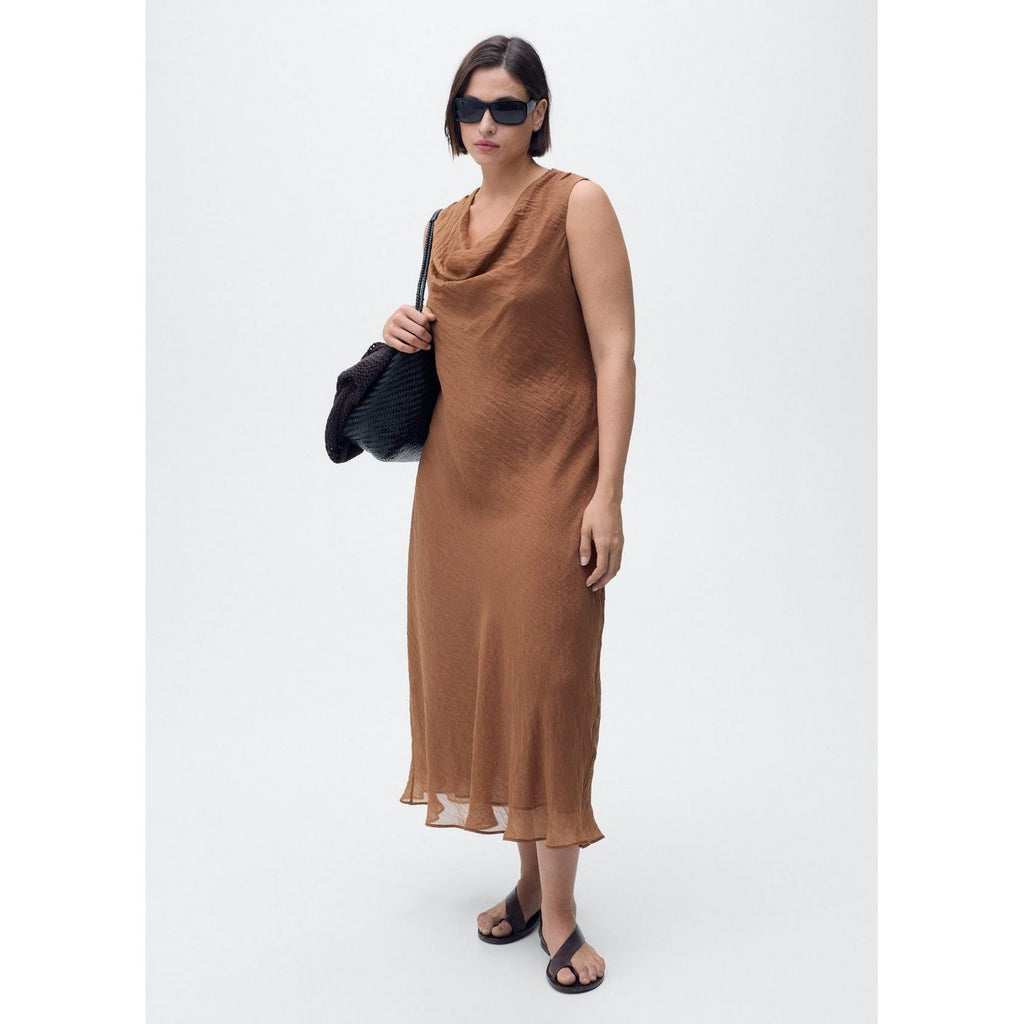 Cleo Dress - Brown