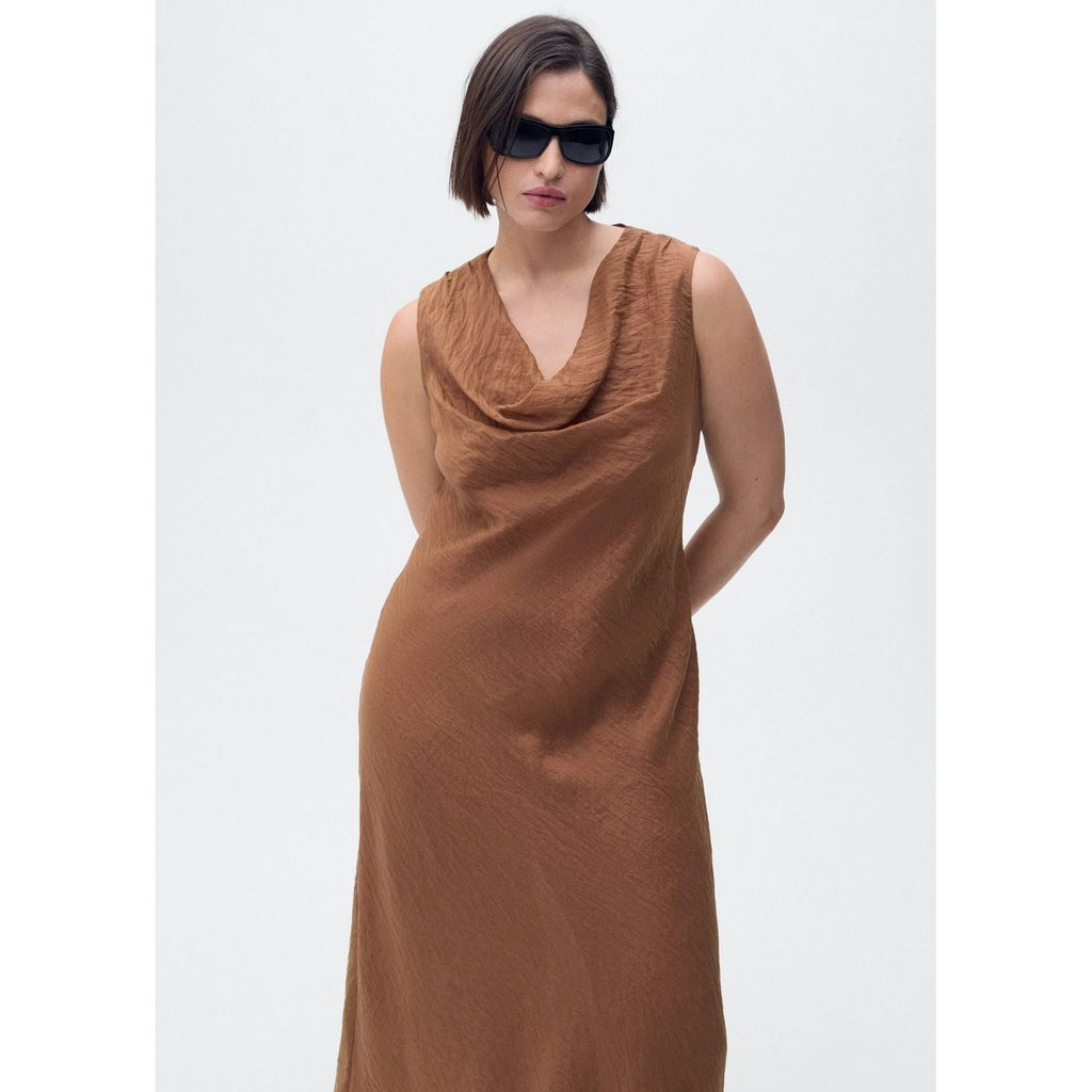 Cleo Dress - Brown