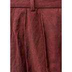 Pantalon Costume Wideleg Effet Froissé