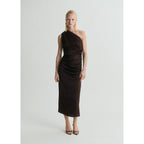 Saffron Dress - Brown
