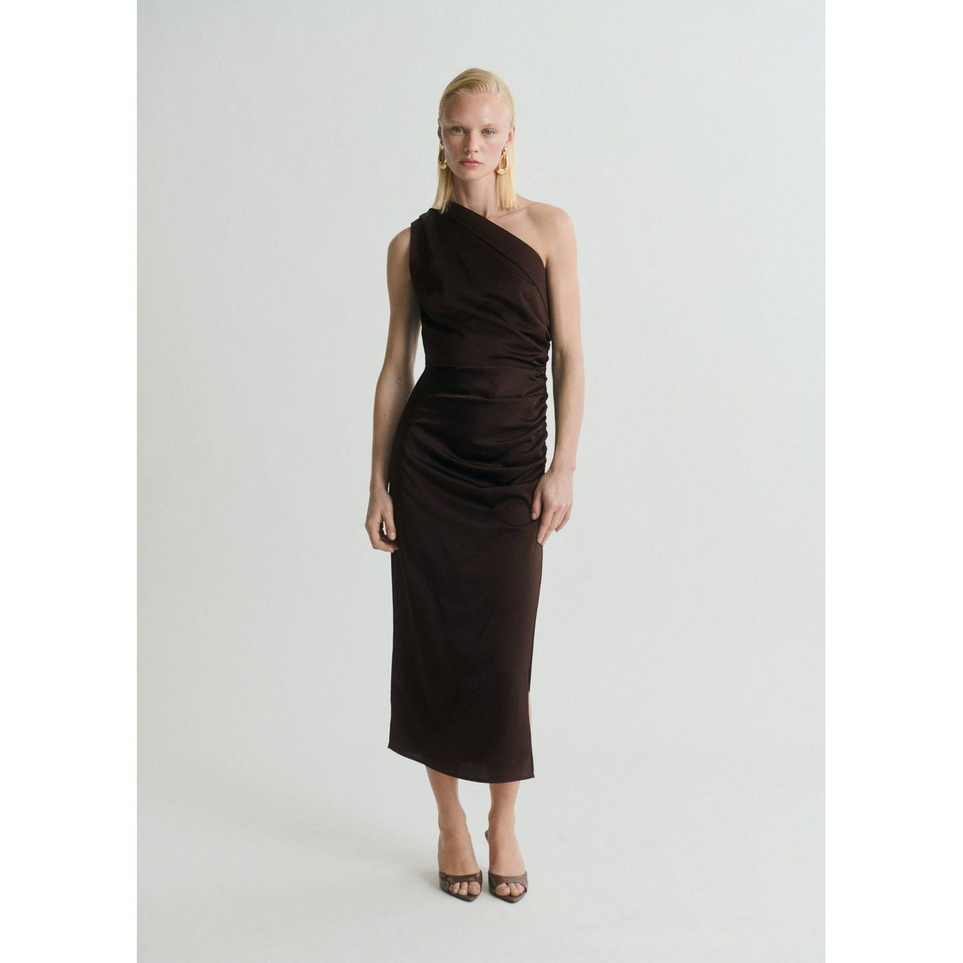 Saffron Dress - Brown