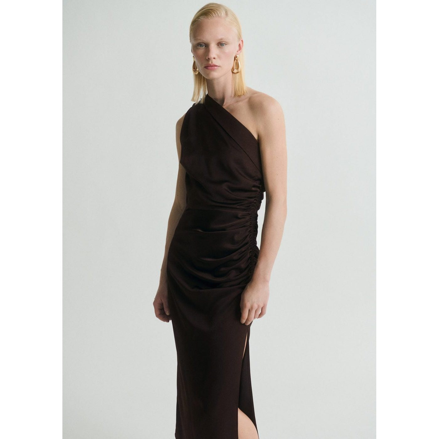 Saffron Dress - Brown