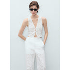 Pantalon Fado - White
