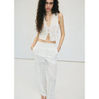 Pantalon Fado - White