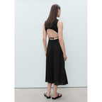 Robe Peach - Black