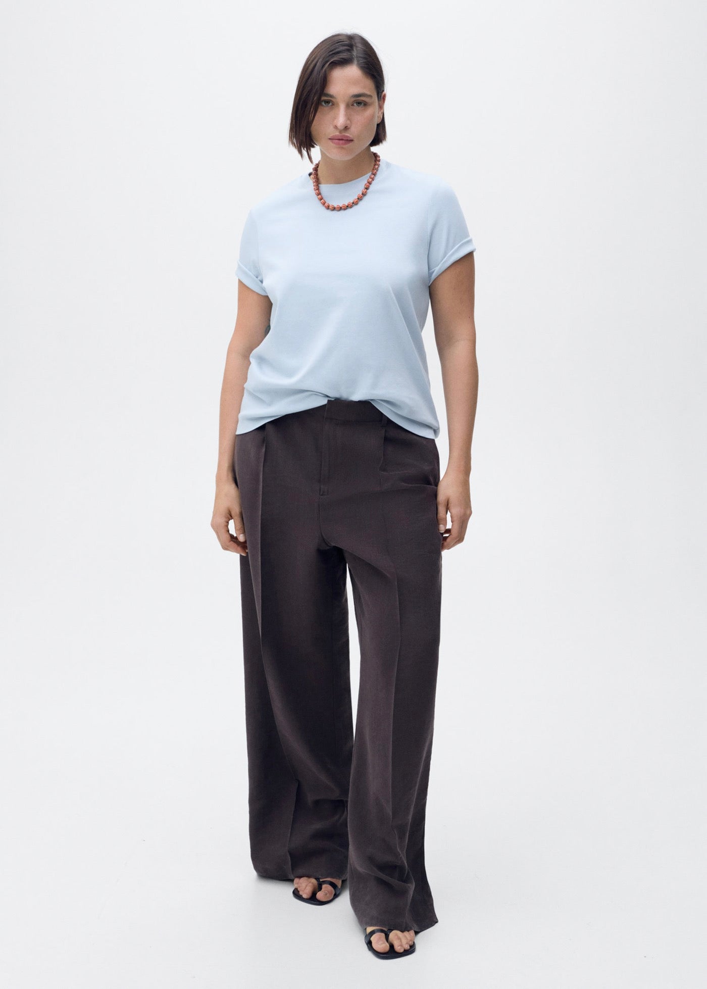 T-Shirt Coton Manches Courtes