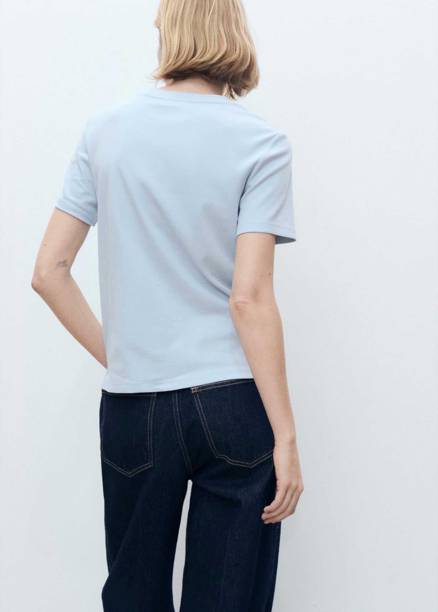 T-Shirt Coton Manches Courtes