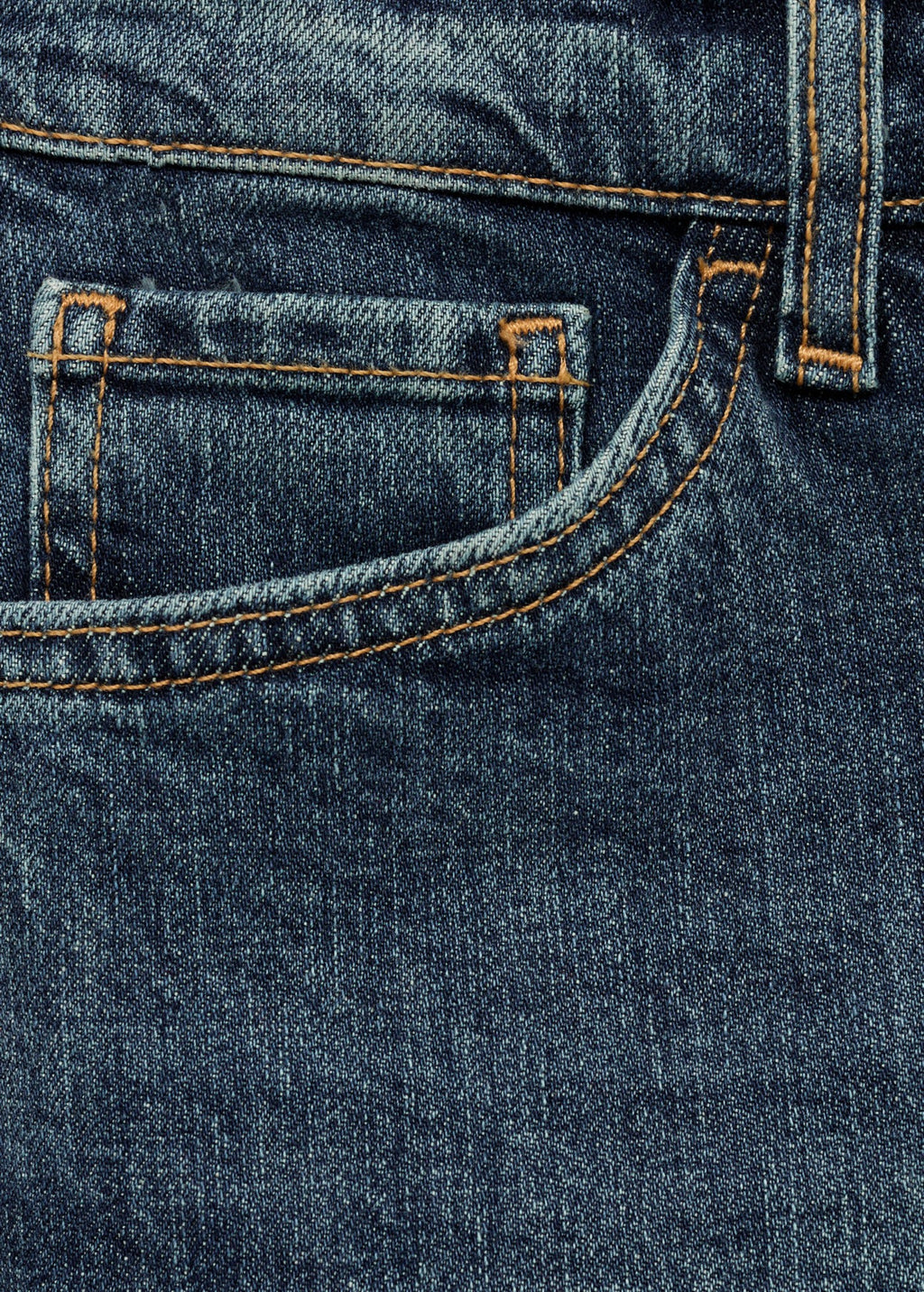 Jean Claudia Slim Crop - Dark Blue