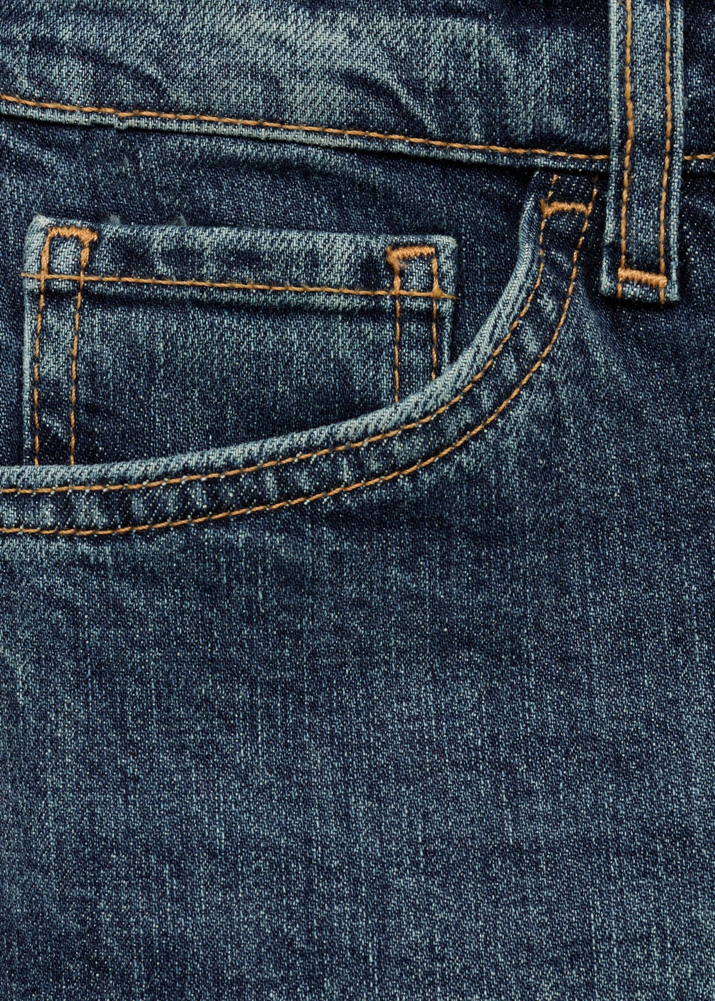 Jean Claudia Slim Crop - Dark Blue