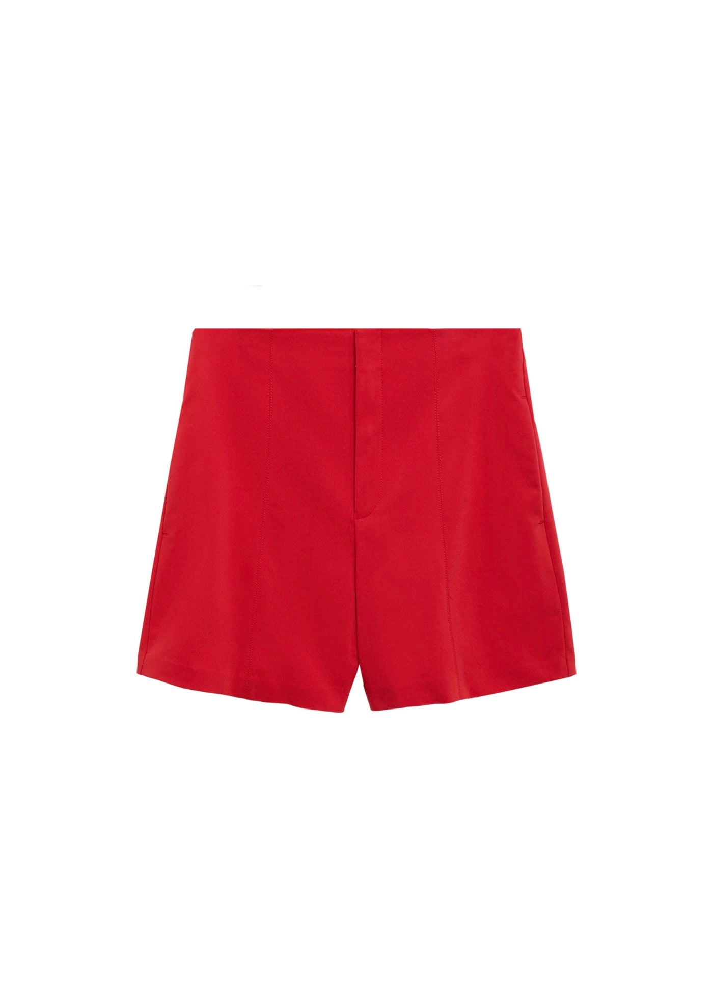 Short Coton Taille Haute