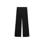 Pantalon Droit À Rayures