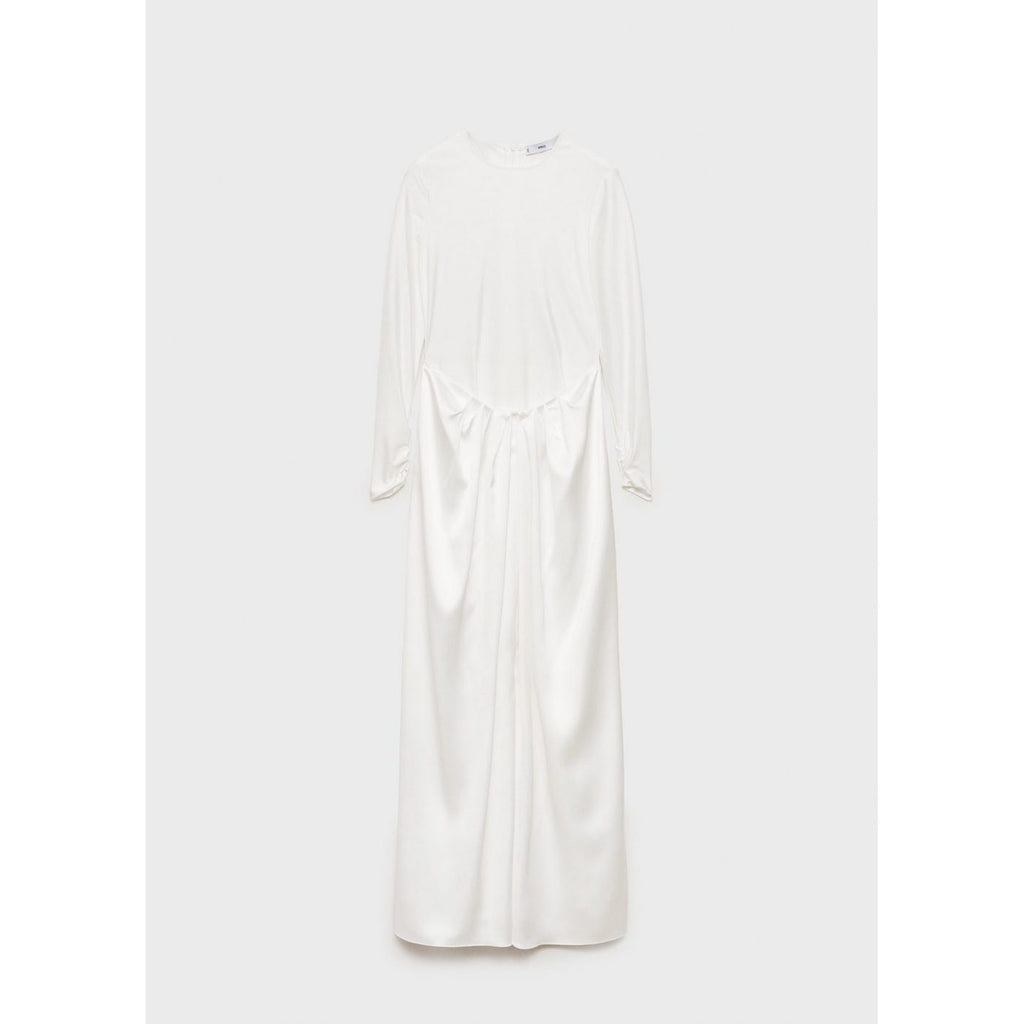 Robe Longue Tissu Combiné