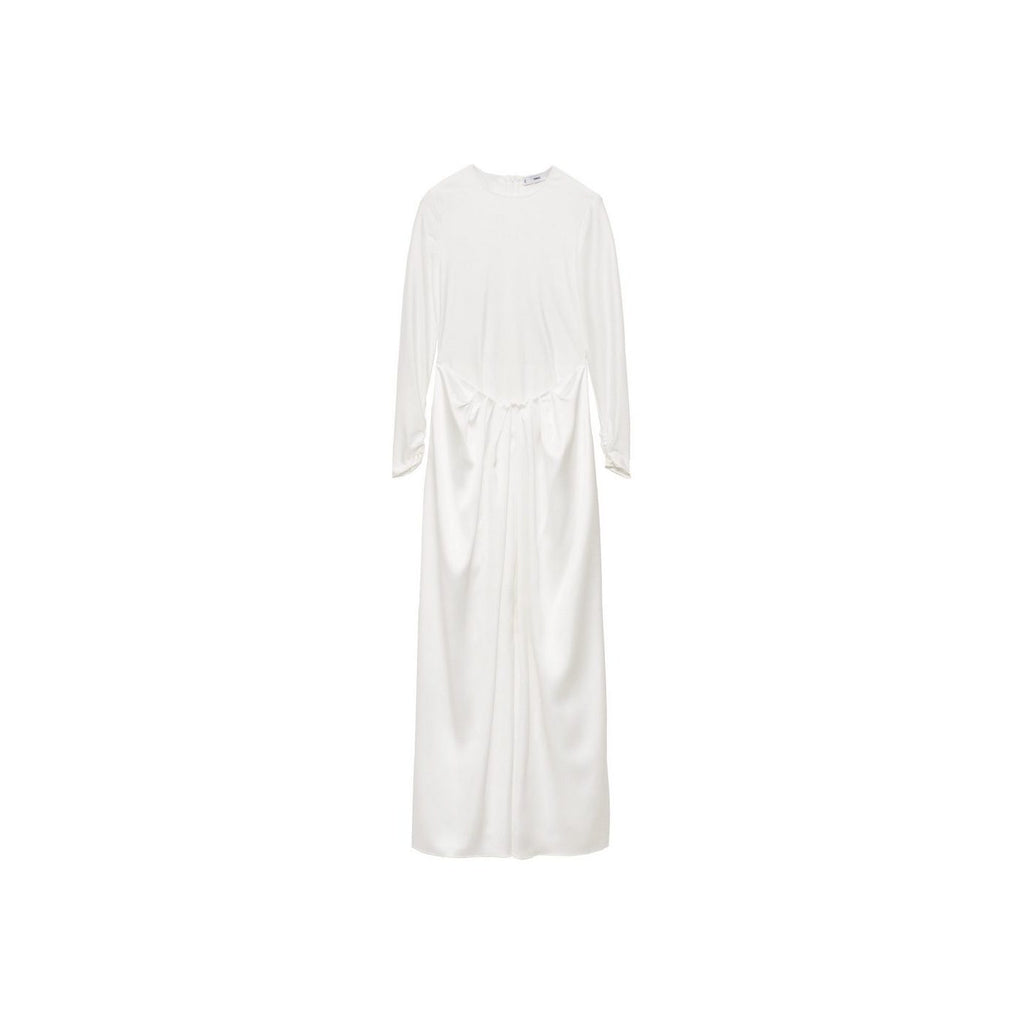 Robe Longue Tissu Combiné