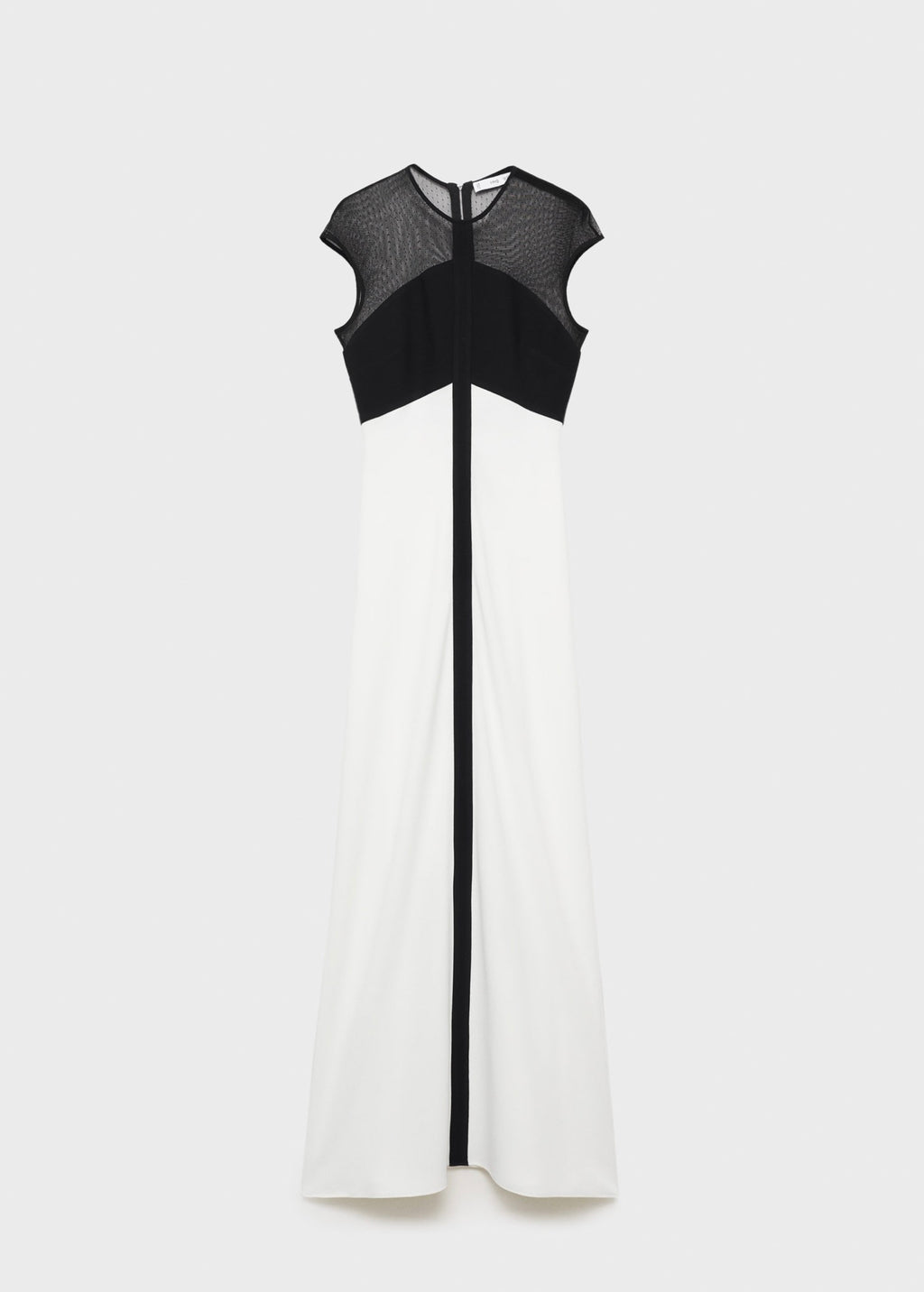 Robe Bicolore À Empiècements