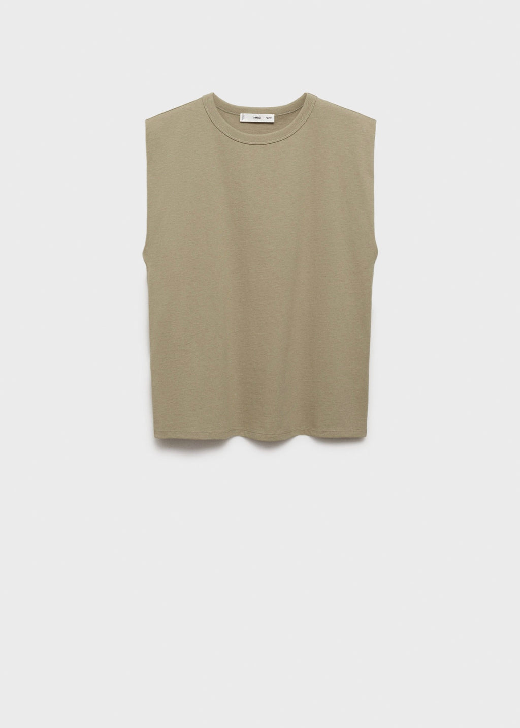 T-Shirt Coton Manches Courtes - Khaki