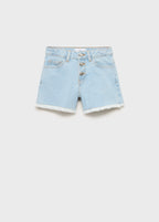 Short Patri Bleu Clair - Fille