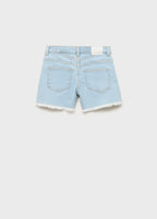 Short Patri Bleu Clair - Fille