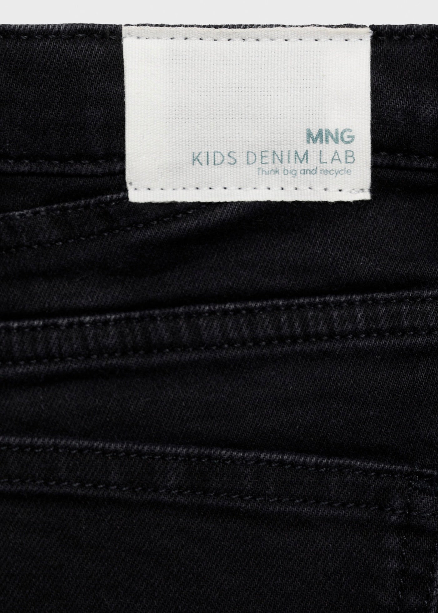 Short Patri Denim Noir - Fille