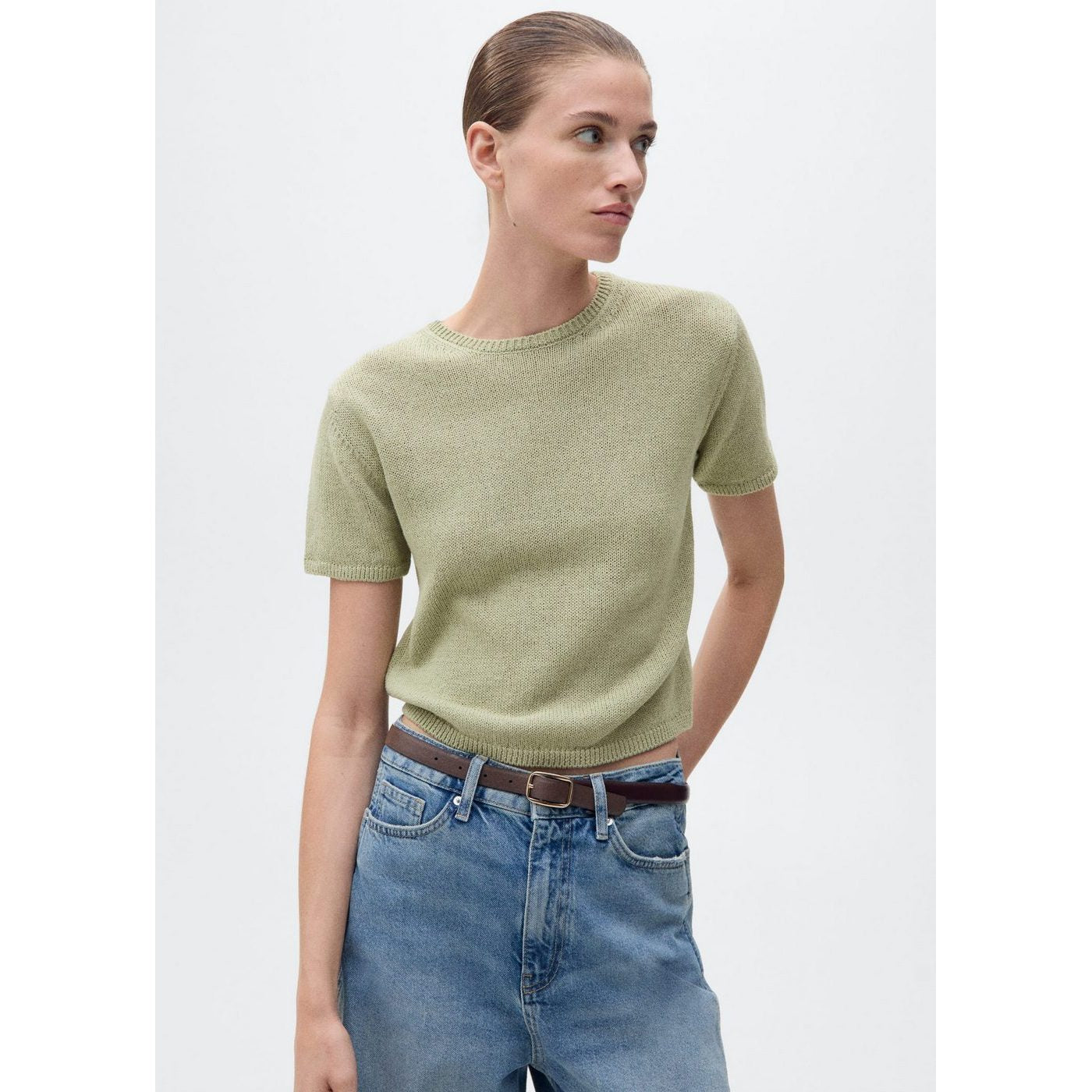 Pull Madeano - Aqua Green