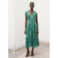 Robe Ramie Imprimé Cachemire