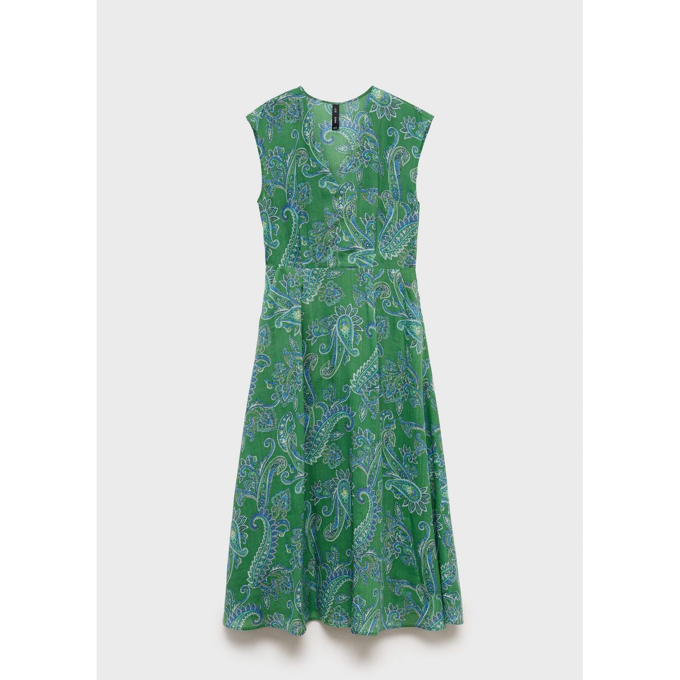 Robe Ramie Imprimé Cachemire