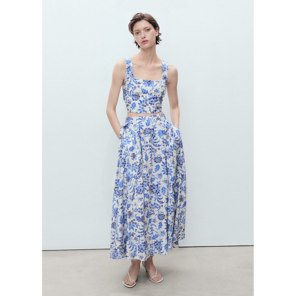 Indigo Top - Off White