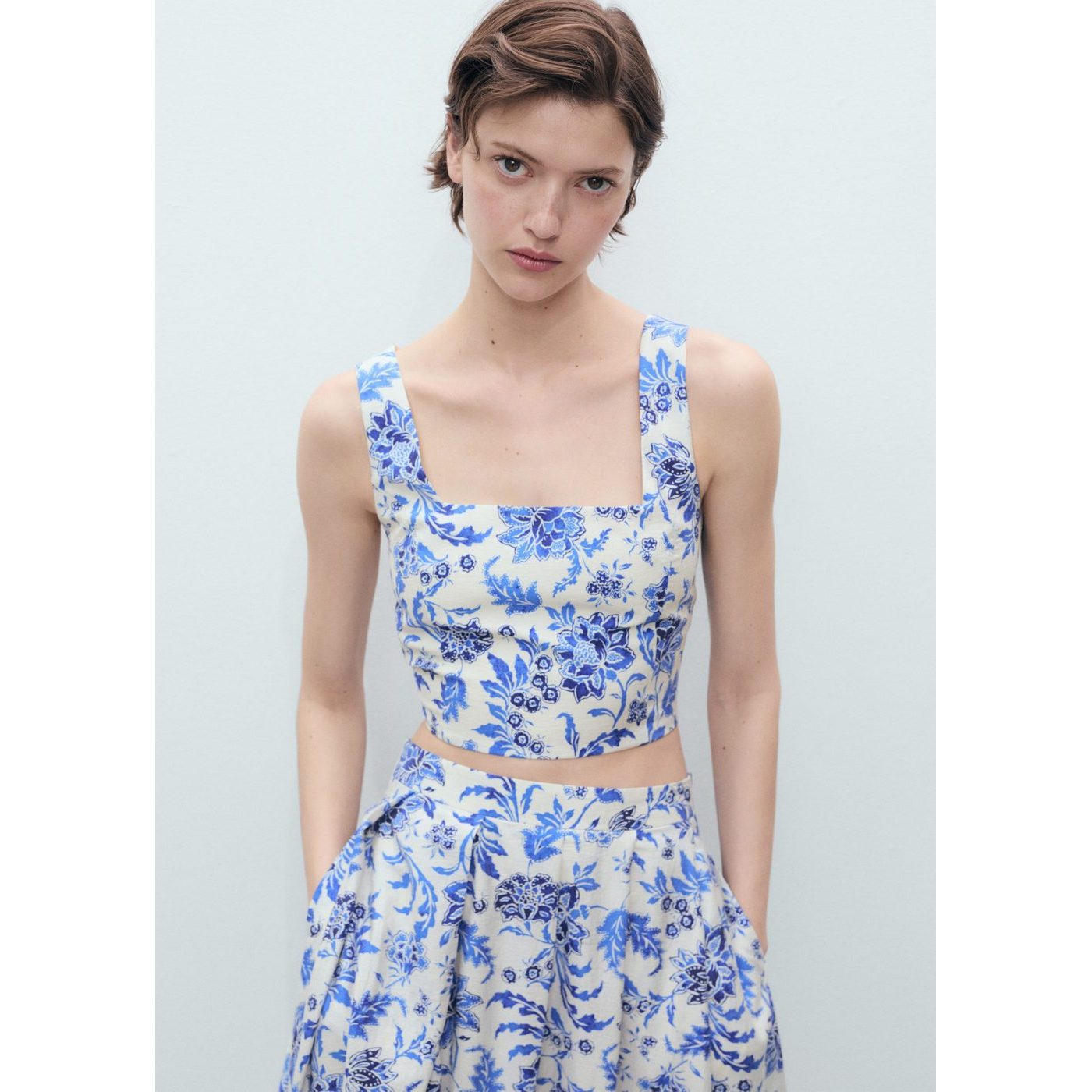 Indigo Top - Off White