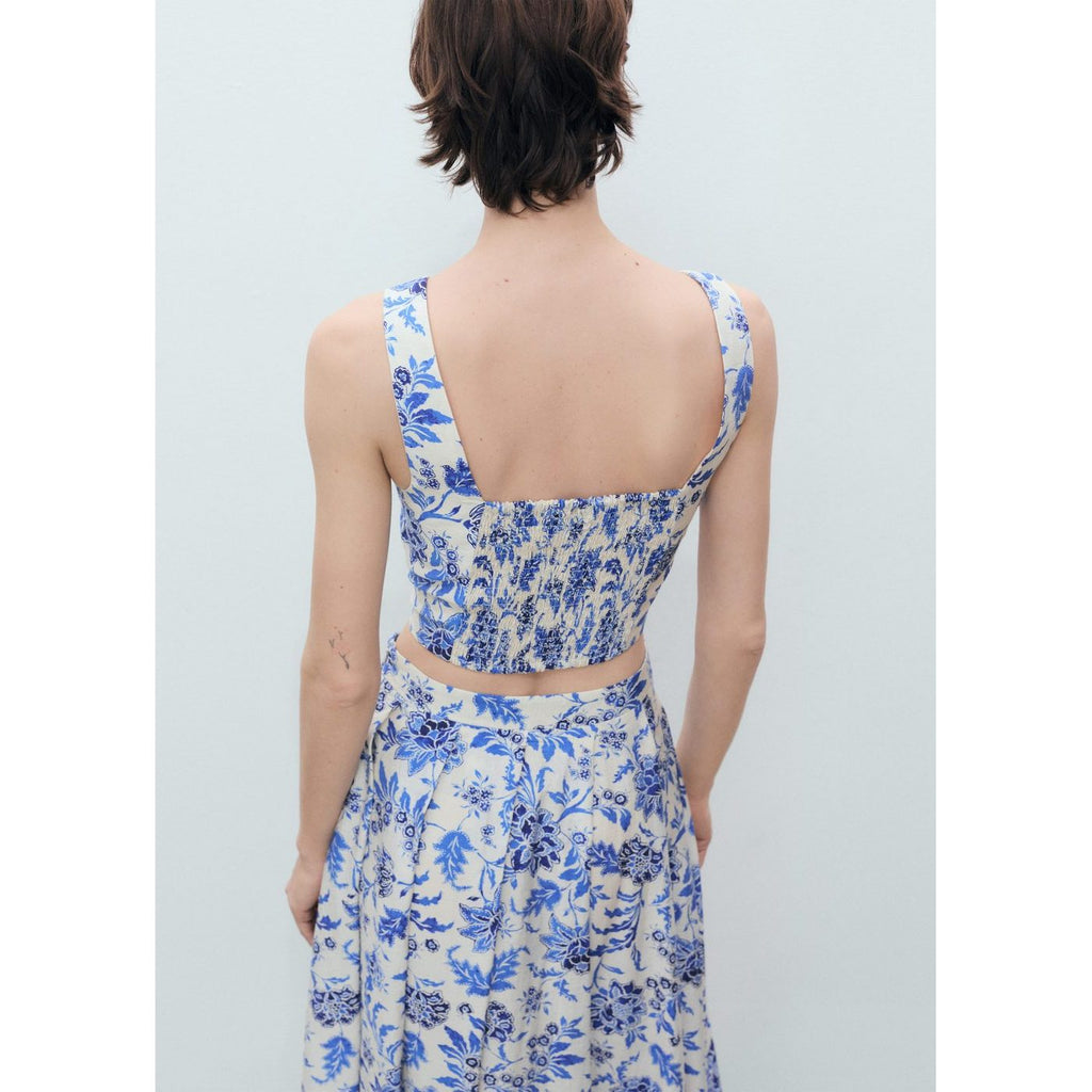 Indigo Top - Off White